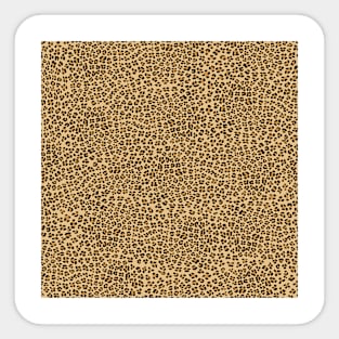 Leopard Spots Pattern Sticker